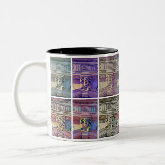 Römische Straße Zweifarbige Tasse