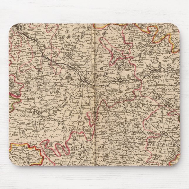 Römische Straßen und Kirchen Mousepad (Vorne)