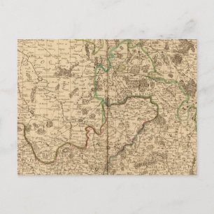 Römische Straßen und Schlachtfelder Postkarte