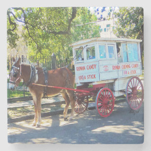 Römische Süßigkeit, römischer Steinuntersetzer