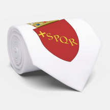 Römische Wappen (SPQR) (Rom, Italien)