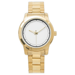 Römische Ziffern Moderne Zahl groß Leicht lesbare  Armbanduhr