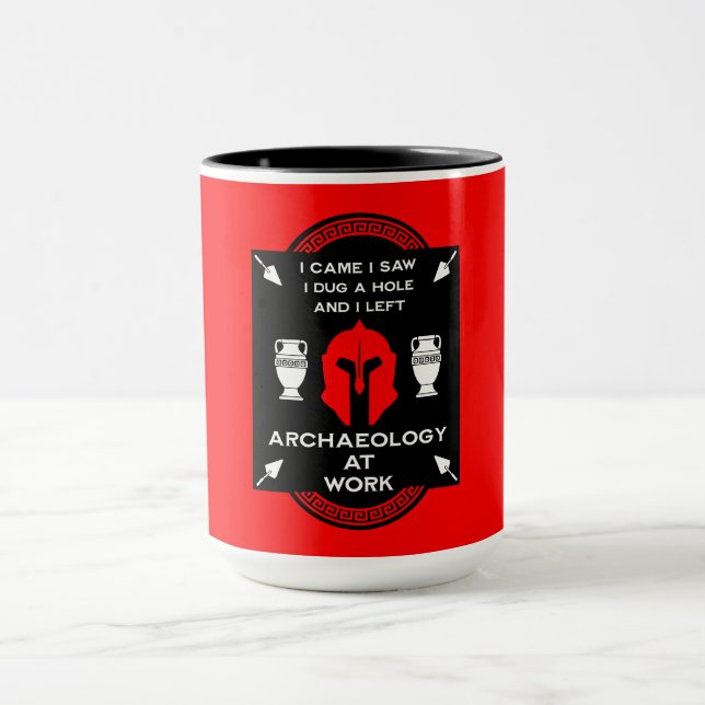 Römischer Archäologe Tasse (Zentrum)