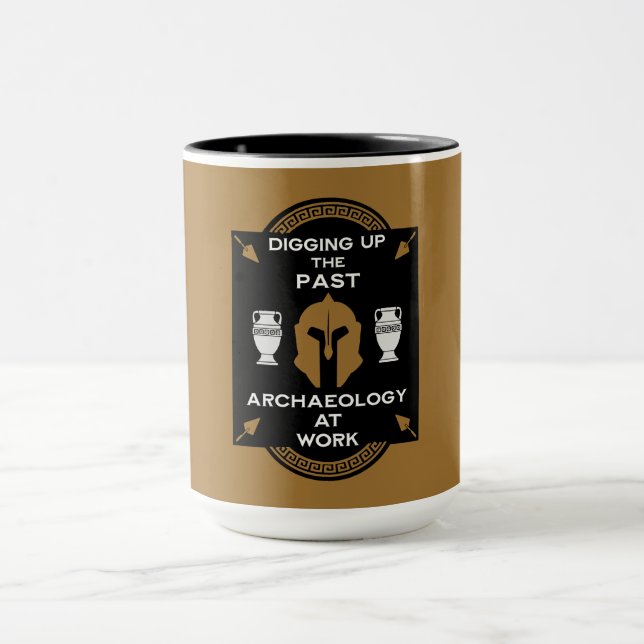 Römischer Archäologe Tasse (Zentrum)