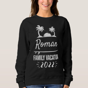 Römischer Familienurlaub Tropical Group Trip Beach Sweatshirt