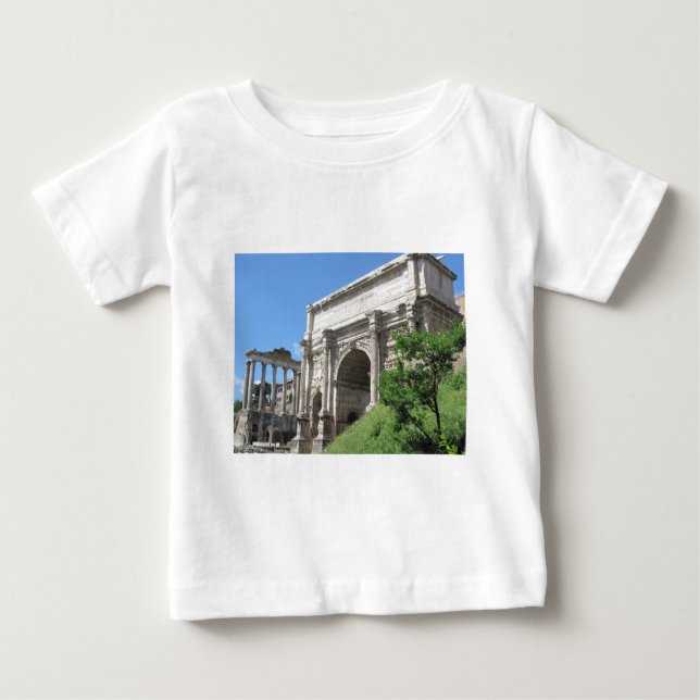Römischer Forum-Bogen von Titus - Rom, Italien Baby T-shirt (Vorderseite)