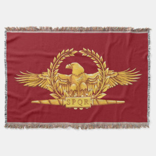 Römischer KaiserWurf Eagles SPQR Decke