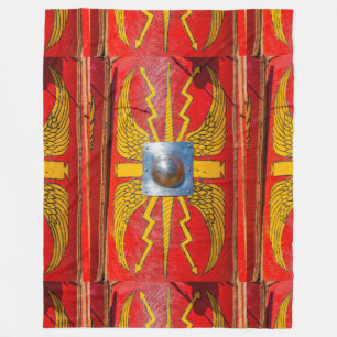 Römischer Militärschild - Skutum Fleecedecke