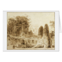 Römischer Park mit Brunnen Jean-Honore Fragonard