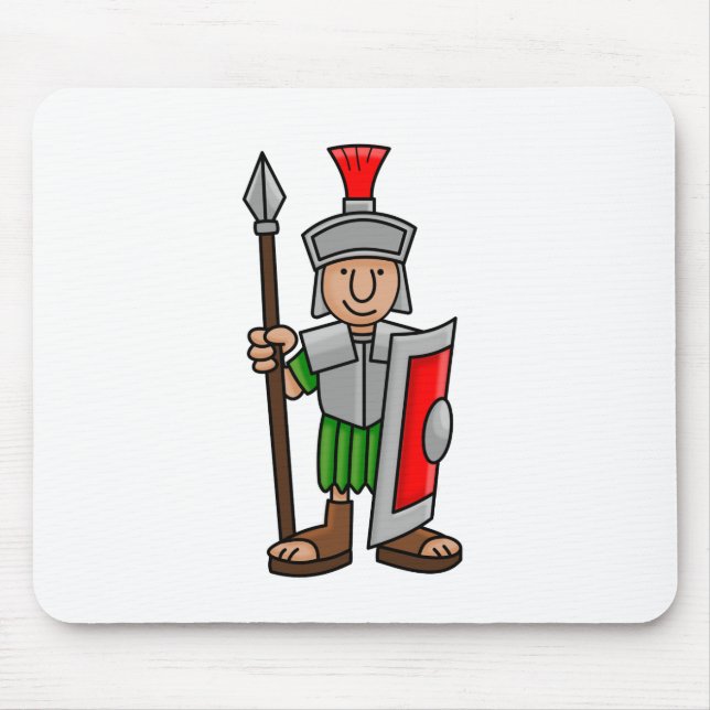 römischer Soldat Mousepad (Vorne)