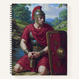 Römischer Soldat Notizbuch