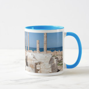 Römisches Forum und Reste einer Statue, Sabratha, Tasse