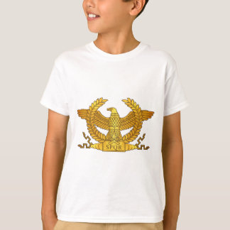 Römisches goldenes Eagle T-Shirt