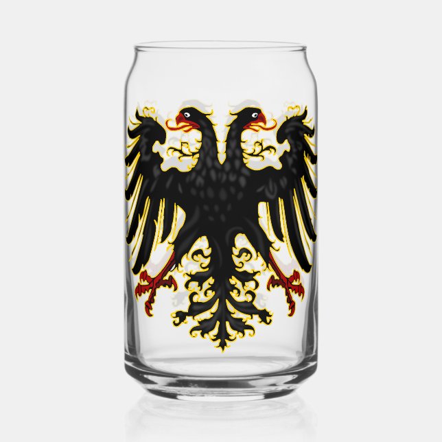 Römisches Kaiserreich Emblem Trinkbehälter Set Dosenglas (Vorderseite)