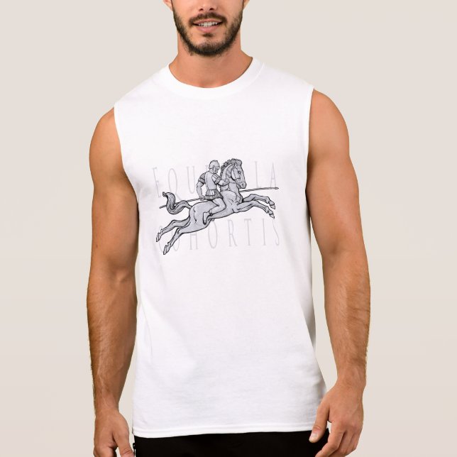 Römisches Kavallerie-Ladegerät (Equites Ala Ärmelloses Shirt (Vorderseite)