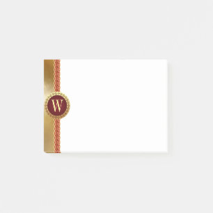 Römisches Monogramm Post-it Klebezettel