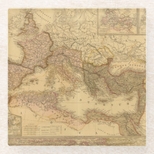 Römisches Reich 3 Glasuntersetzer