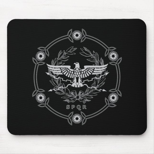 Römisches Reich-Emblem Mousepad (Vorne)
