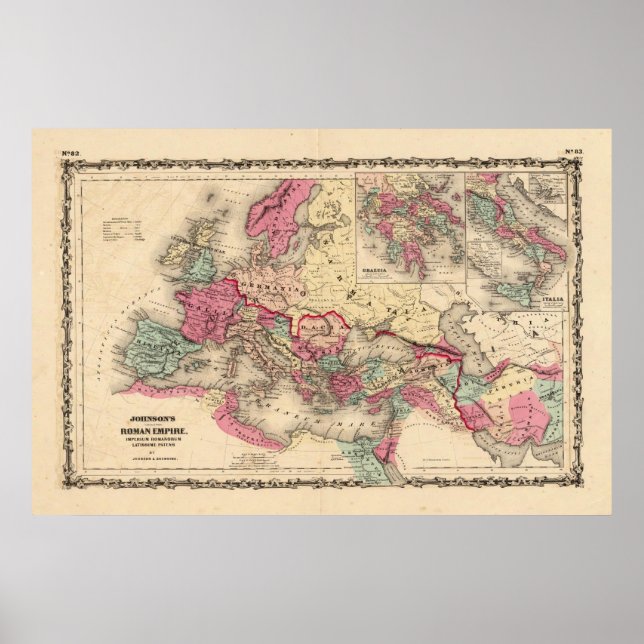 Römisches Reich Poster (Vorne)