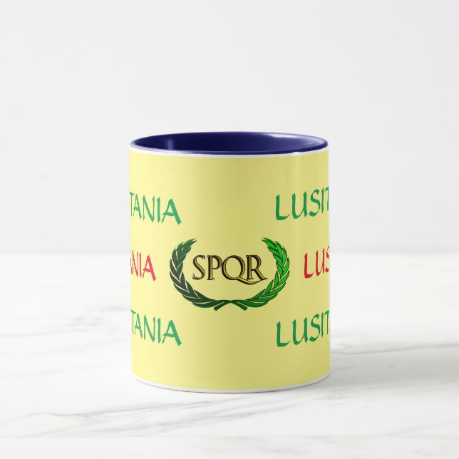 Römisches Reich-Tasse des Lusitania-SPQR Tasse (Zentrum)