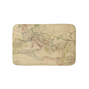 Römisches Reich unter Constantine und Trajan Badematte