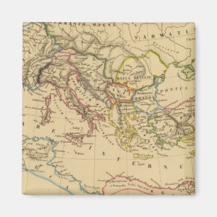 Römisches Reich unter Konstantine und Trajan Magnet
