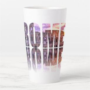 Römisches Textangebot Milchtasse