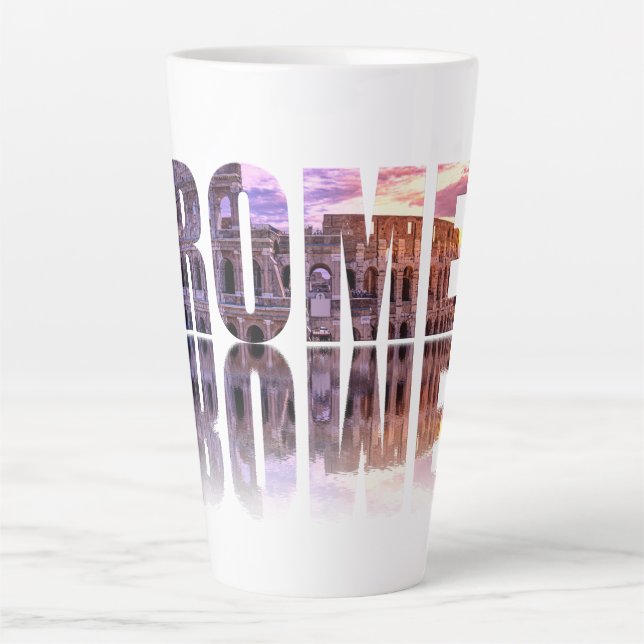 Römisches Textangebot Milchtasse (Vorderseite)