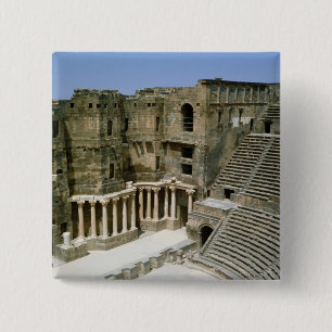 Römisches Theater bei Bosra, Syrien Button