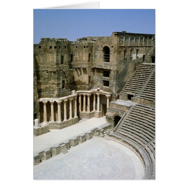 Römisches Theater in Bosra, Syrien (Vorne)