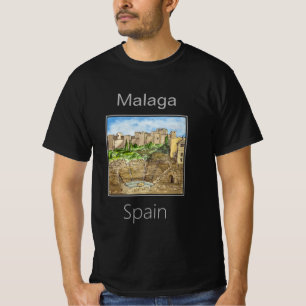 Römisches Theater, Malaga, Spanien T-Shirt