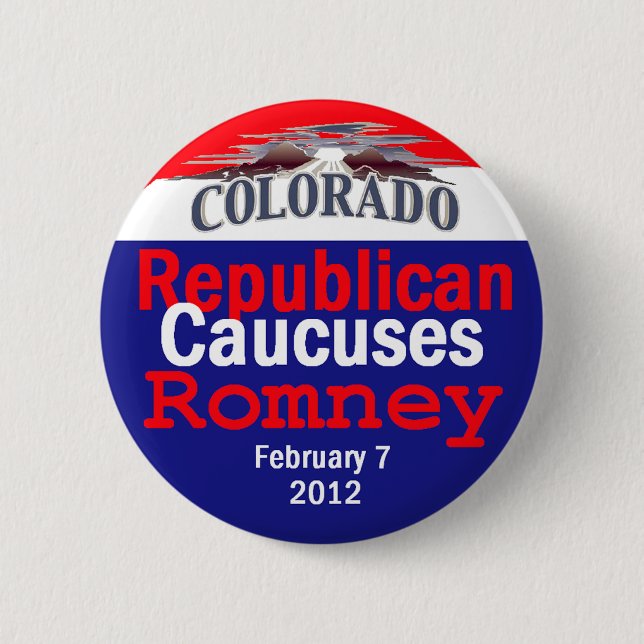 Romney Colorado Button (Vorderseite)