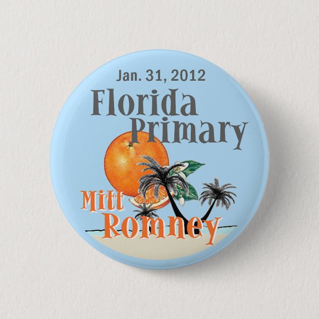 Romney Florida Button (Vorderseite)