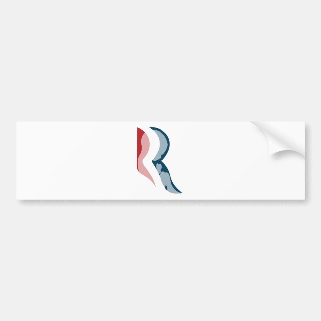 Romney für das Leben Autoaufkleber (Vorne)