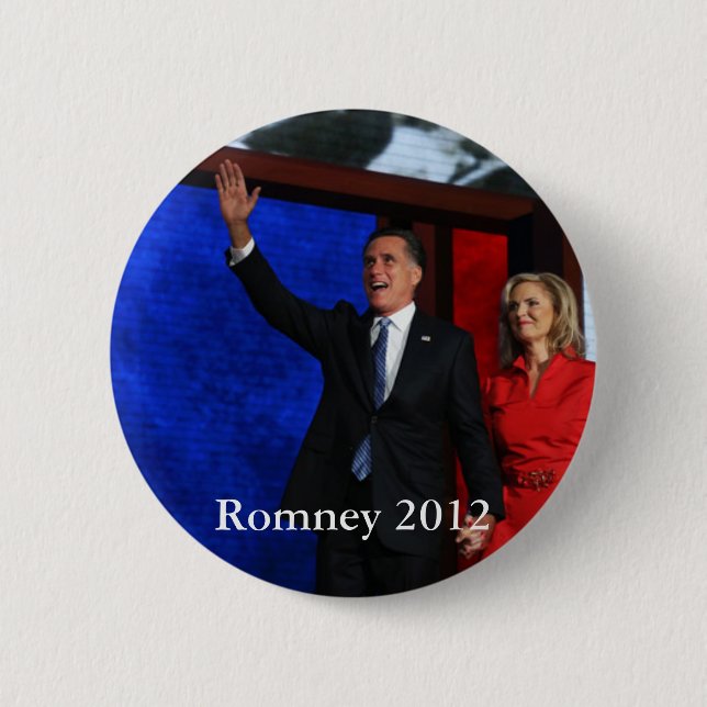Romney für Präsidenten Button (Vorderseite)