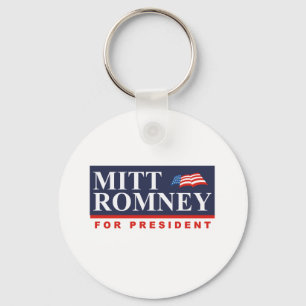 ROMNEY FÜR PRÄSIDENTEN (Fahne) Schlüsselanhänger