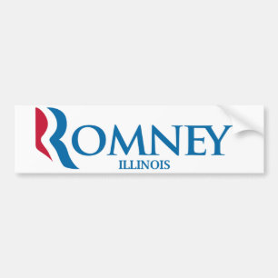 Romney Illinois Autoaufkleber