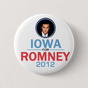 Romney Iowa Knopf Button