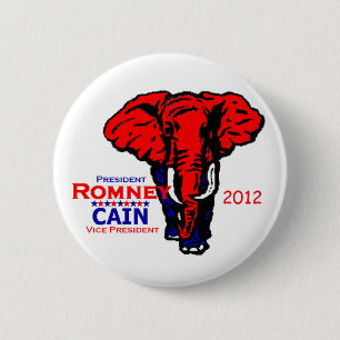 Romney Kain 2012 Button