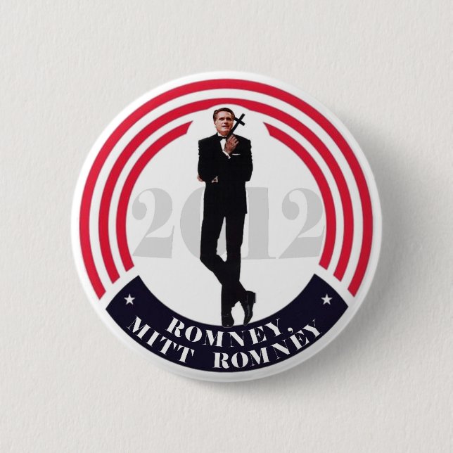 Romney, Mitt Romney Button (Vorderseite)