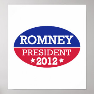 Romney Präsident 2012 Poster