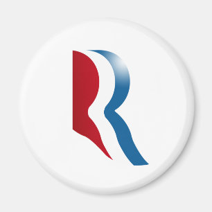 ROMNEY R LOGO MAGNET