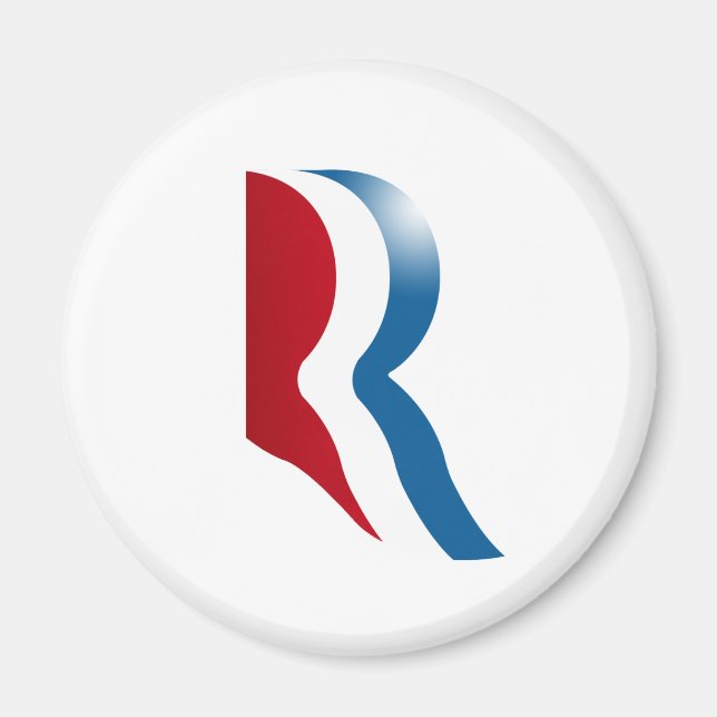 ROMNEY R LOGO MAGNET (Vorne)