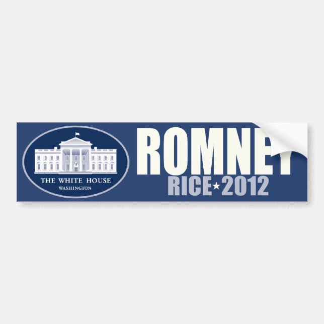 Romney - Reis - 2012 Autoaufkleber (Vorne)