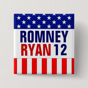 Romney Ryan 2012 Button