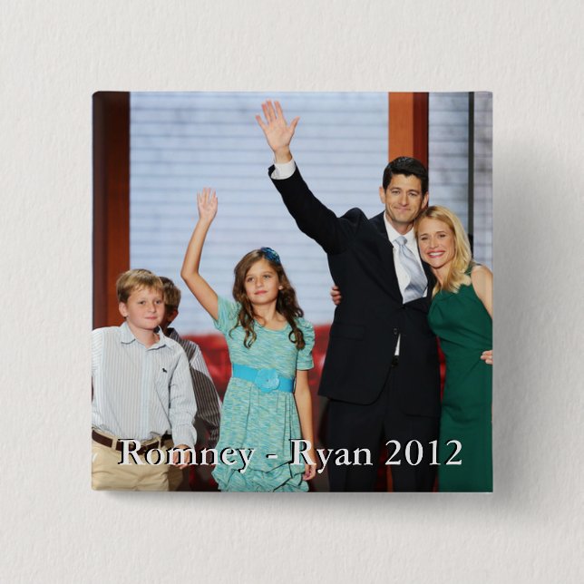 Romney-Ryan 2012!!! Button (Vorderseite)