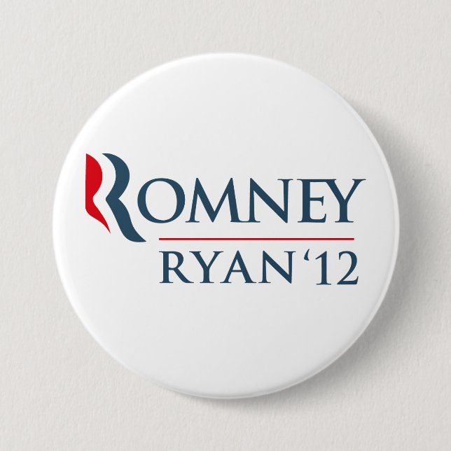 Romney Ryan 2012 Button (Vorderseite)