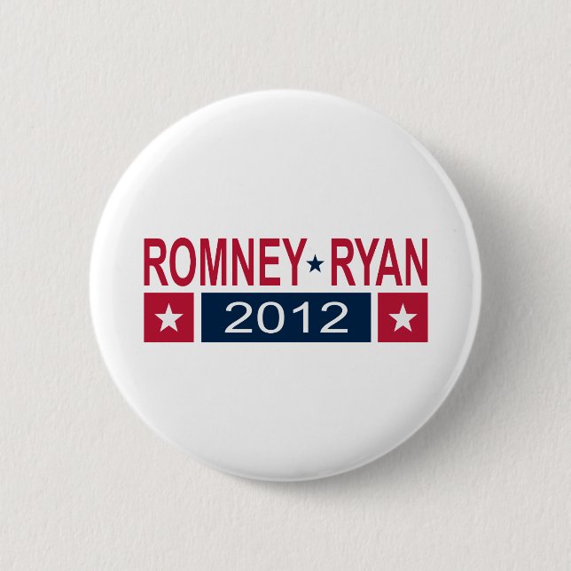 Romney Ryan 2012 Button (Vorderseite)