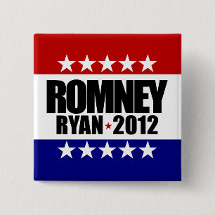 Romney Ryan 2012 Button