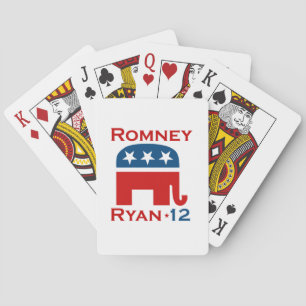 ROMNEY RYAN 2012 GOP SPIELKARTEN